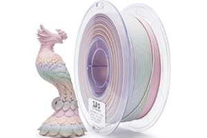 ZIRO Fast Color Changing PLA Filament, 1.75mm Color Gradient Material, Matte PLA Filaments Multi Colors, Dimensional Accuracy +/- 0.03mm, fit Most FDM Printer, No Shiny Surface, 1kg/2.2lbs, Morandi