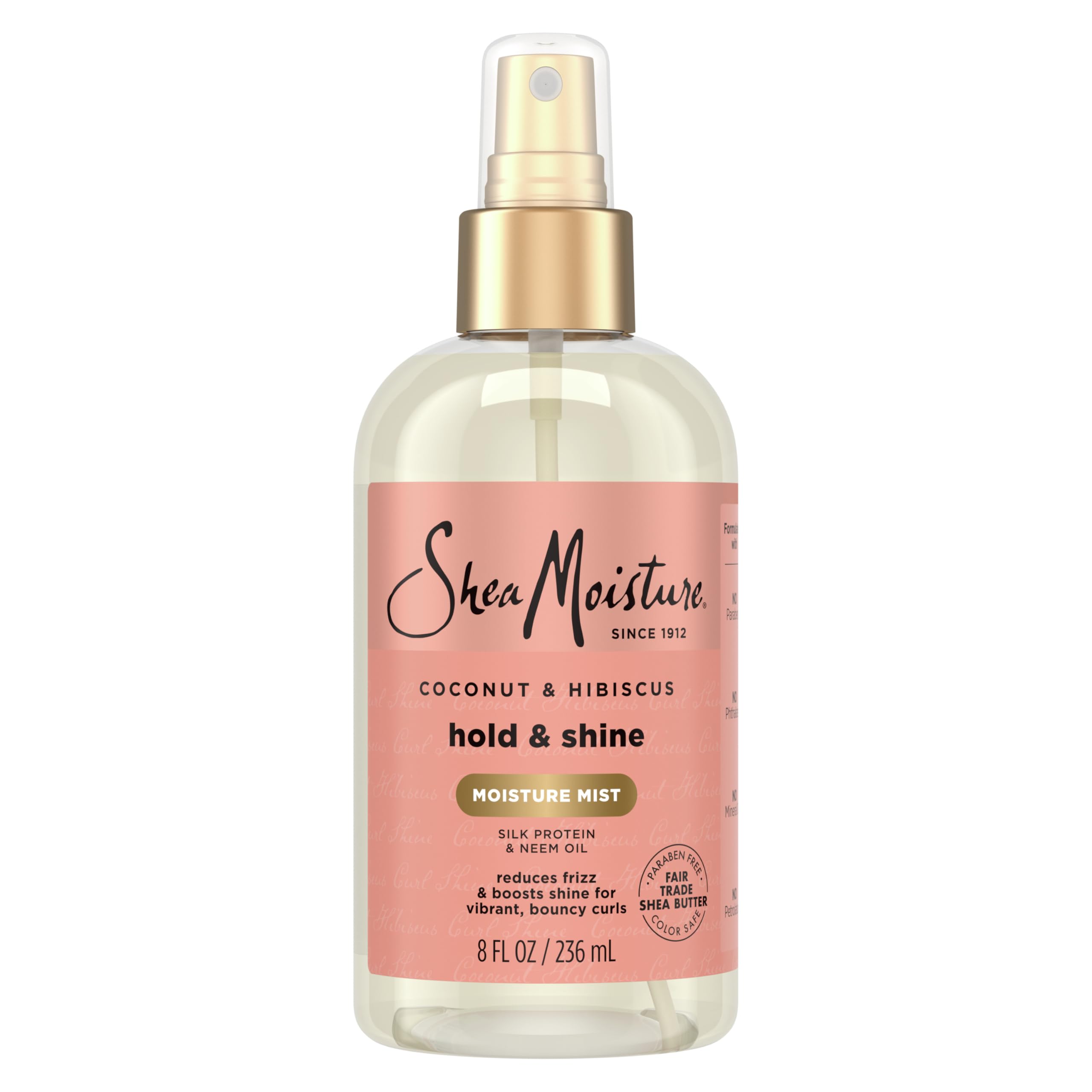 Shea Moisture Coconut and Hibiscus Hold/Shine Moisture Mist 236 ml