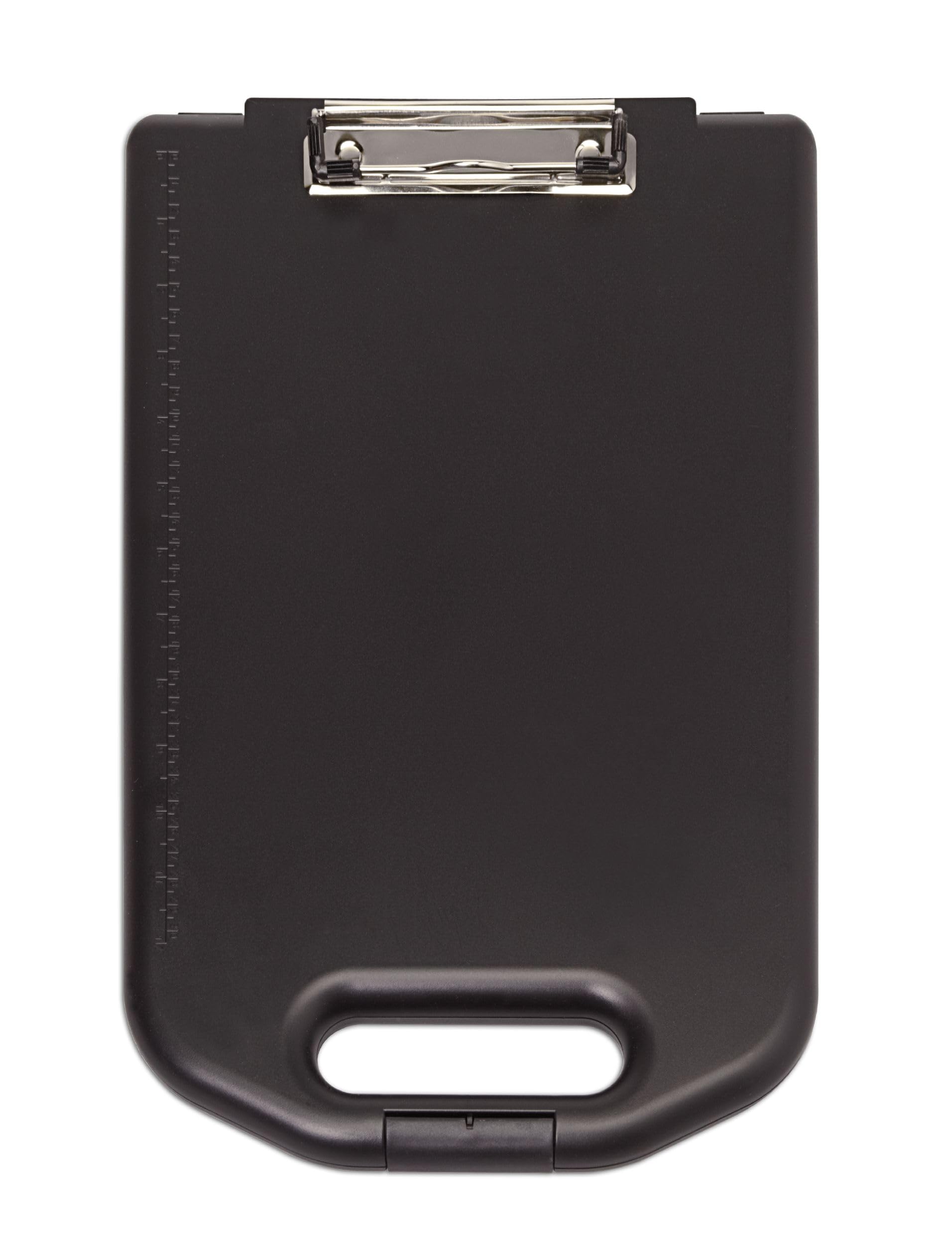 Maul Clipboard Box, Abs, Black, Extra Large A4 Storage Form Holder Internal