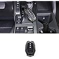 Heutamo Key Fob Cover Compatible with Toyota Land Cruiser 250 Prado J250 LC250 2024 2025 Accessories, Zinc Alloy Protection Key Fob Case Cover (Black)