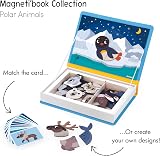 Janod Magnéti'Book Arctic Animals 30 Magnets 10 Model Cards 3+ FSC view 5