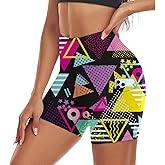 VOTUGUBY Women's Biker Shorts High Waisted Athletic Workout Yoga Running Shorts with Pockets