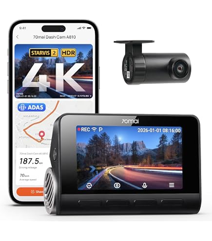 70mai Dash Cam Accessory, Accessories for Car Camera, Replaceable