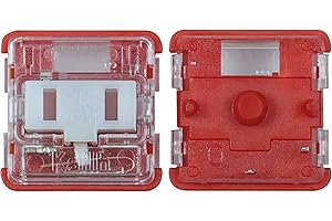 COISUIM Kailh PG1350 Choc V1 Mechanical Keyboard Switch kailh Low Profile switches for Mechanical Gaming Keyboard, 5-Pin Switches (Red Pro-35PCS)