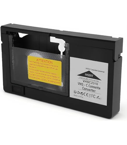 Motorized VHS-C Cassette Adapter for JVC C-P7U CP6BKU C-P6U