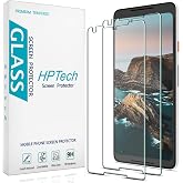 HPTech 2 Pack Screen Protector for Google Pixel 2 XL Tempered Glass Film | Anti Scratch, Bubble Free, Easy to Install, HD Clear