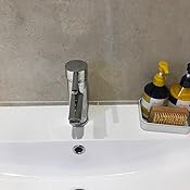 Hapilife Bathroom Sink Washroom Basin Single Lever Chrome/Brass Mixer ...