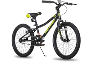 HILAND 20/24 inch Kids Bike for Age 5-12, Kids Mountain Bike for Boys Girls, Children Bicycle, Black/Blue/Pink/Green