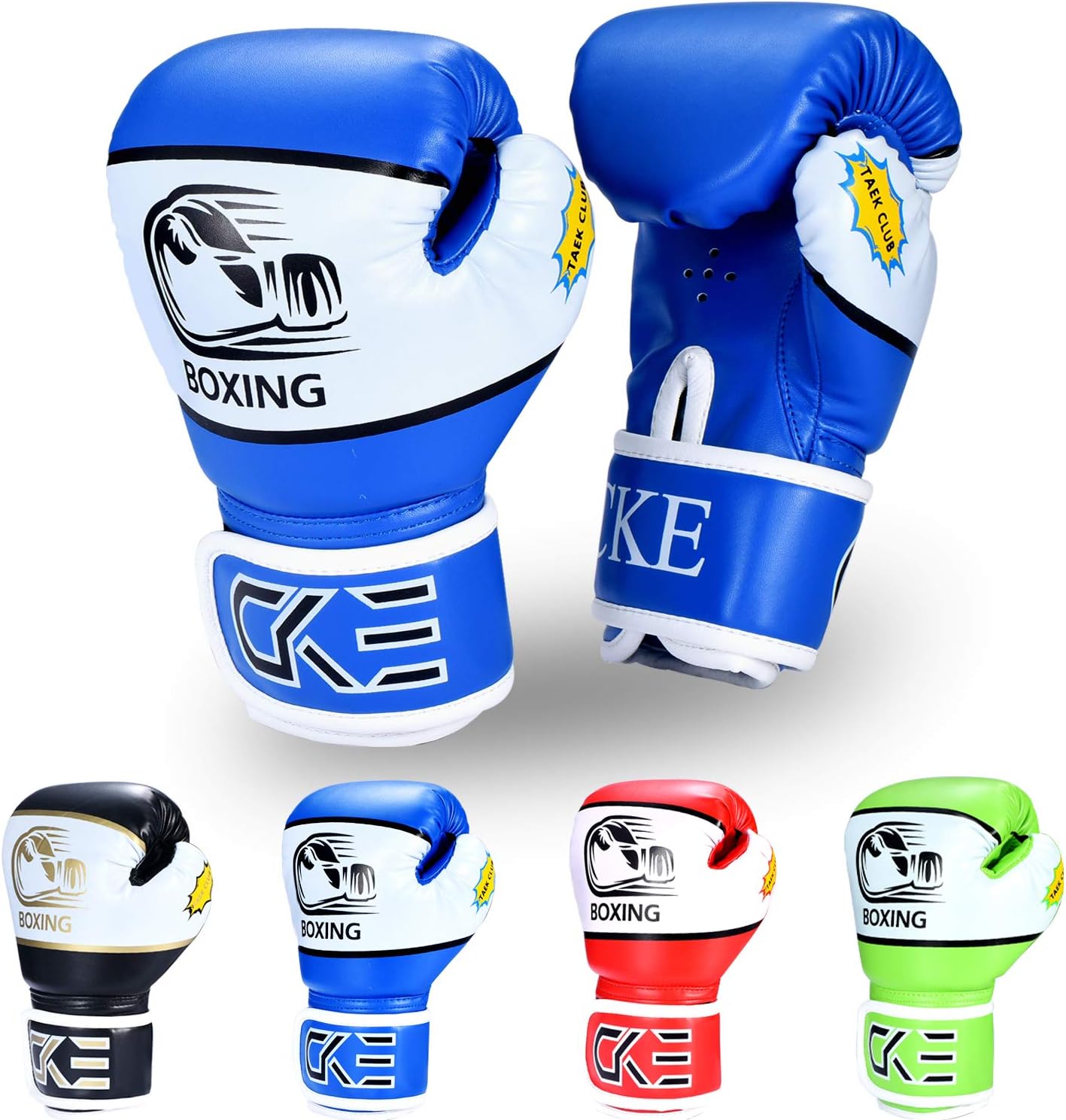 CKE Kids Boxing Gloves for Kids Boys Girls Junior Youth Toddlers Age 5-12 Years Training Boxing Gloves for Punching Bag Kickboxing Muay Thai : Sports & Outdoors