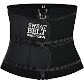 ZPP Neoprene Sweat Waist Trainer Corset Trimmer Shaper Belt for Women | Stomach Shapewear, Body Shaper, Tummy Control, Faja, Waist Cincher, Plus Size, Workout, Sport, Yoga, Wraps Bands with Zipper