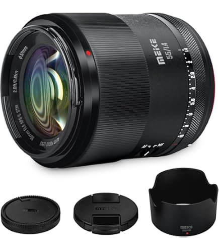 Amazon.com : Meike 55mm F1.8 Pro X-Mount STM Auto Focus Prime Lens