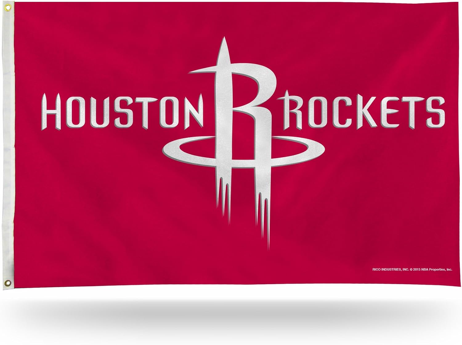 Rico Industries NBA 3-Foot by 5-Foot Single Sided Banner Flag with Grommets