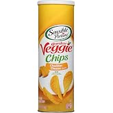 Sensible Portions Stacked Garden Veggie Chips, Cheddar Cheese, 5 oz