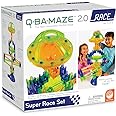 MindWare Q-Ba-Maze Rally Racing - Kit Includes Includes 44 Cubes, 1 Marble Vortex, 8 Straight-Away Rails, Turbo Launcher, Marbles and More - Ages 6 and Up