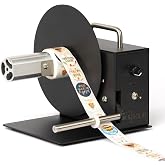 U.S. Solid Automatic Label Rewinder, 1.5"/3" Core Holder, 4.1" Wide, Roll Diameter 7", Bidirectional Rewinding