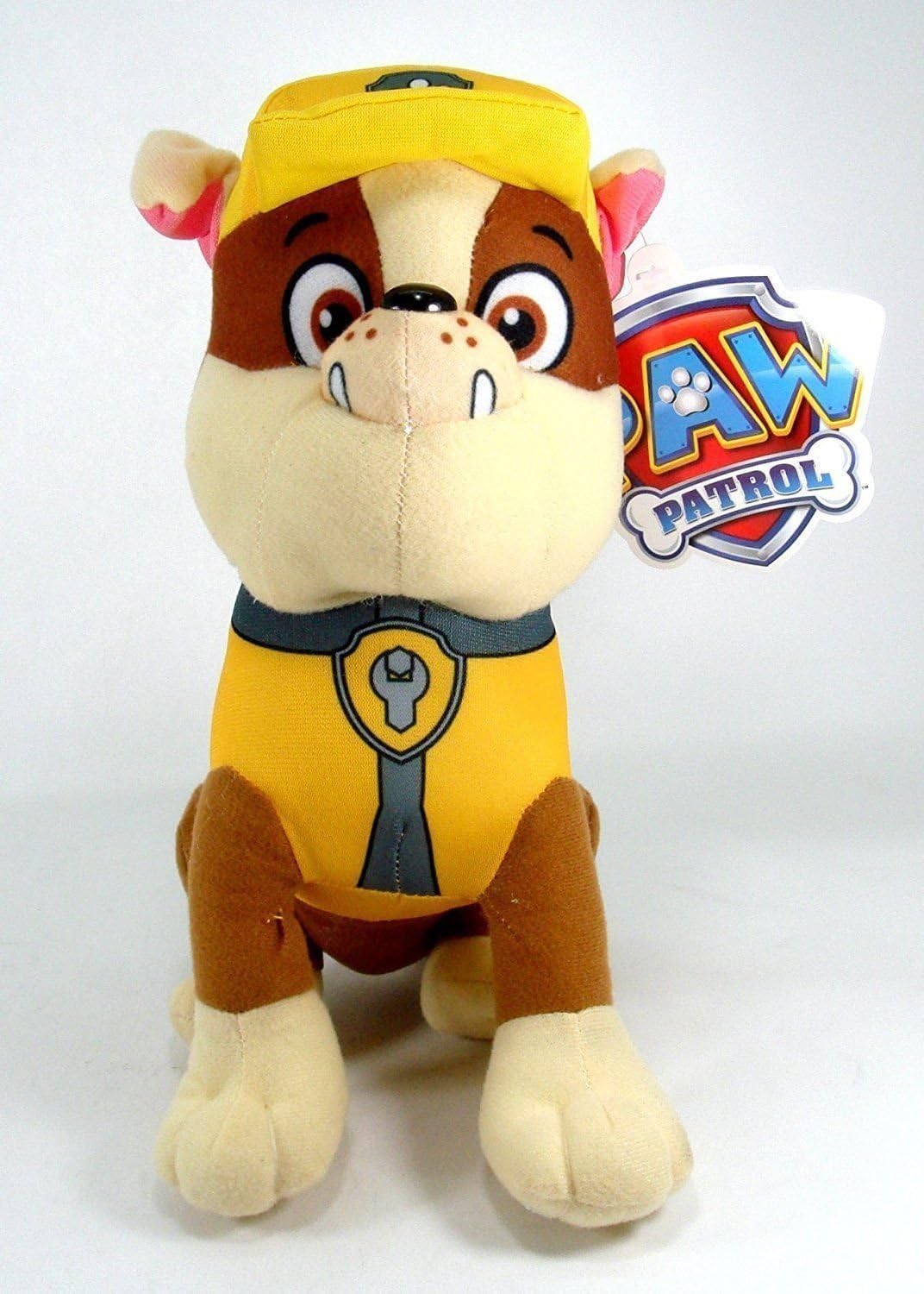 QuStars Rubble 14" Nickelodeon Paw Patrol X Puppy Pals Stuffed Plush Doll Kids Gift Toy