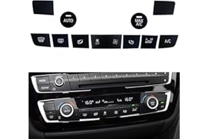 Y-QIPED Car Air Conditioning Central Button Switch Heater Climate A/C Ventilation Control Panel Replacement for BMW 3 Series F Chassis 1 2 4 Series F30 F32 F34 F35 2013-2019 (Button-B12)