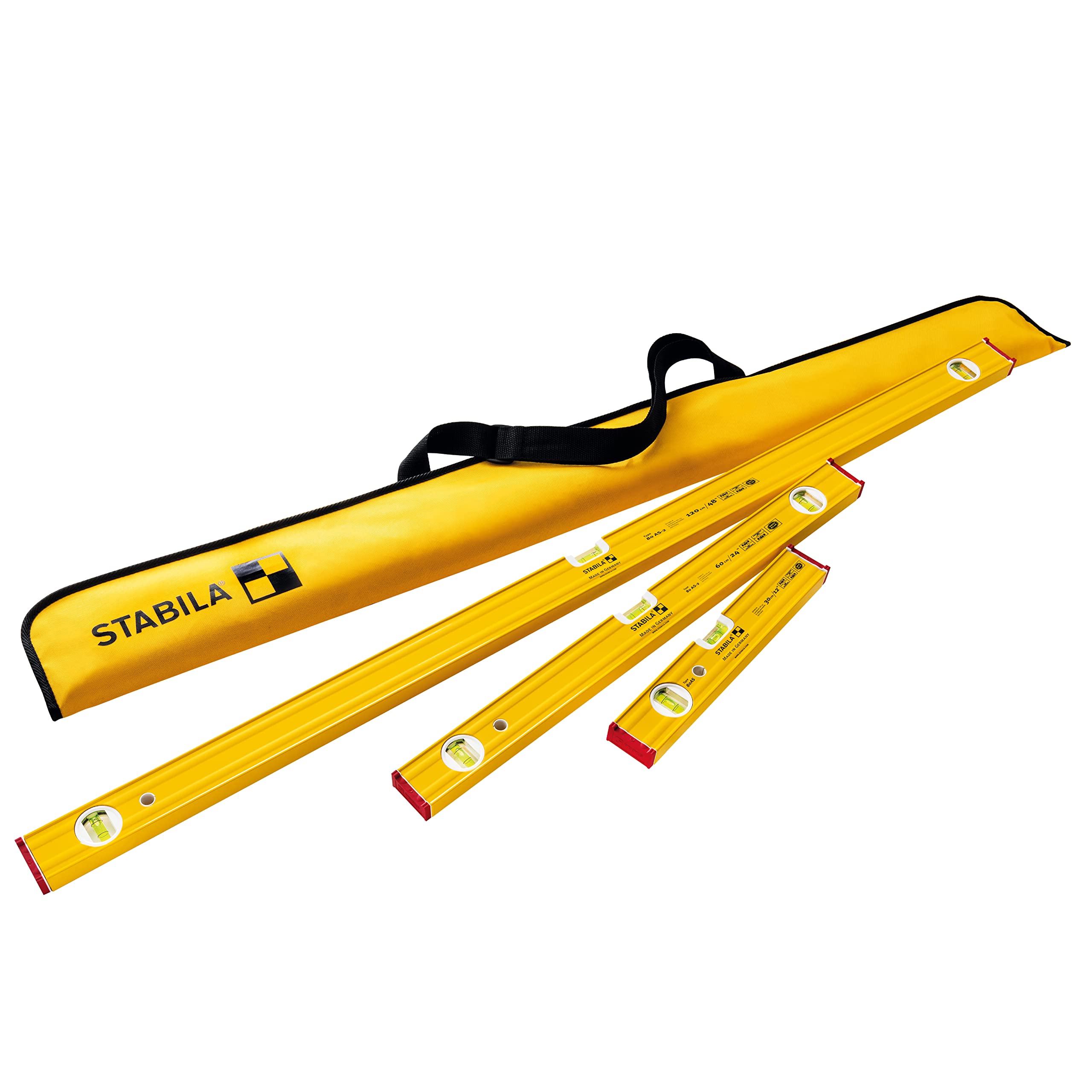 Stabila 80 AS Pro Level 19714 Set, 4 Piece