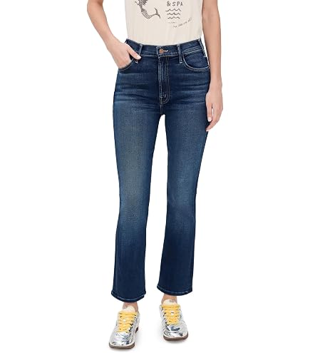 Mother Women's The Hustler Ankle Fray Jeans, Not Guilty, 23 at