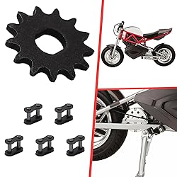 KAMIER Upgraded 25H Chain 13T Teeth Motor Sprocket