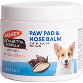 Palmer's for Pets Cocoa Butter Paw Pad and Nose Balm for Dogs, 3.5 Oz | Fragrance-free, plant-based balm with Vitamin E soothes dry, cracked paws and noses between walks