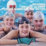 TAGVO Aquatic Gloves Webbed Swim Gloves Neoprene Resistance Waterproof view 7