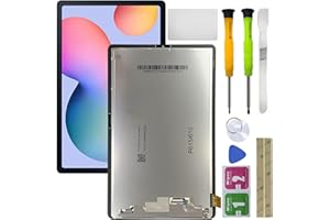 HQB-STAR LCD Display Digitizer Touch Screen Assembly Replacement for Samsung Galaxy Tablet Tab S6 Lite SM-P610 P610 P615 LCD Display Digitizer Touch Screen Assembly Replacement 10.4 inch Black