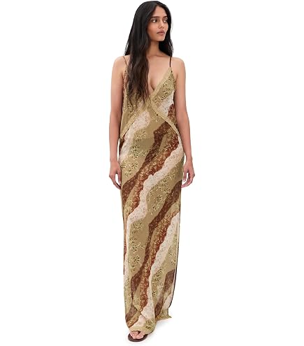 melrose dress in golden runaway the label Women's Arina Halter Maxi Dress, Espresso, S : Clothing, Shoes & Jewelry made to order wedding dress