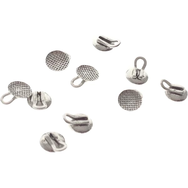50 Pack Dental Supplies 50Pack Dental Orthodontic Lingual Buttons ...