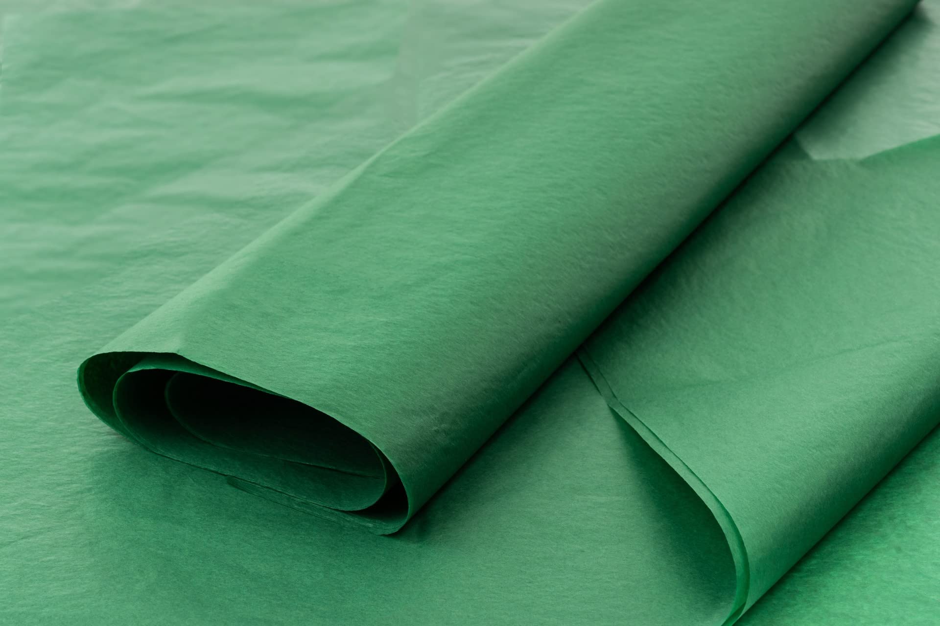 Coloured Tissue Paper/Gift Wrap/Wrapping Paper Sheets (20" x 30") Available in 10s / 25s & 50s (Dark Green, Pack of 50)