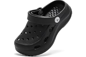 WOUEOI Boys Girls Garden Shoes Toddler Cartoon Slides Sandals Kids Clogs