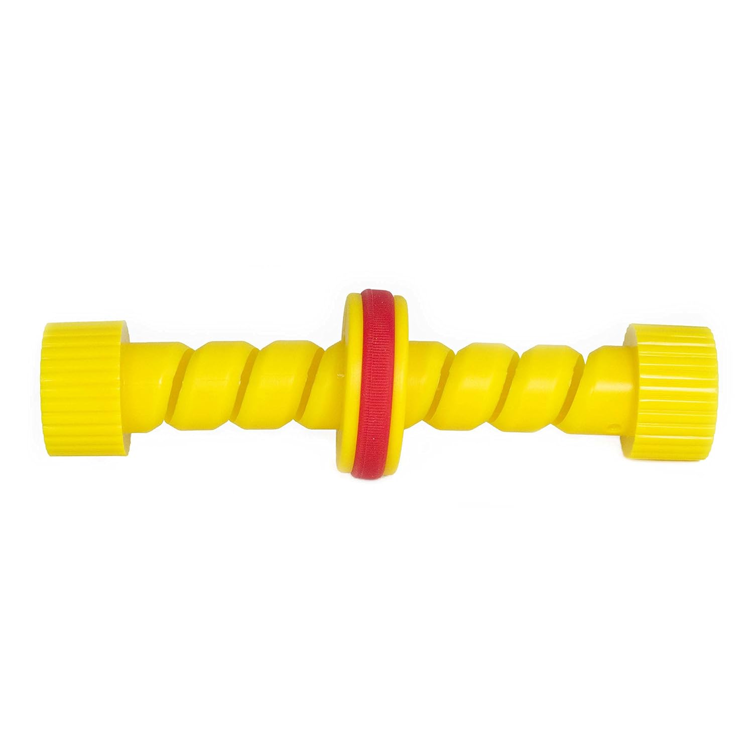 Charcoal Companion Spiralizer Dizzy Hot Dog Cutter, Yellow, 6.35 x 21.