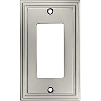 Cosmas 25033-FB Flat Black Double Toggle Switch Plate Switchplate Wall - View #7