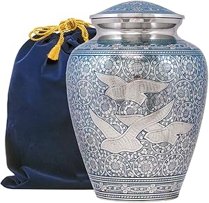 Two Brothers Memorials Eternal Flight Large Urn for Human Ashes up to 200 lbs