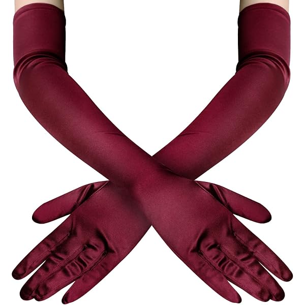 Par De Guantes Largos De Charol COSFAN De 54 Cm, Brillantes, Hasta El Codo, 5 Colores, Para ópera, Cosplay, Halloween Y Fiestas