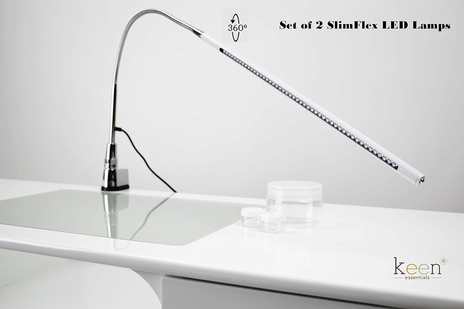 led nail table light