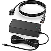 VHBW 42V Charger for Gotrax Electric Scooter Compatible with GOTRAX Apex/Eclipse/G2/G3/G3 Plus/G4/Tour XP/Rival/GXL/GXL V2/XR Elite,42V 2A Electric Bike Charger for Gotrax Alpha XL/EBE1 Bikes