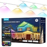 Govee Permanent Outdoor Lights 2, 150ft RGBIC Outdoor Lights with 108 LED Lights, IP67 Waterproof, 100 Scene Modes with 40lm