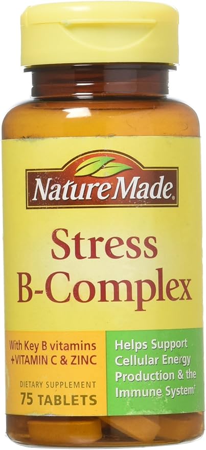 Amazon Com Nature Made Stress B Complex With Zinc Size 75ct Pack