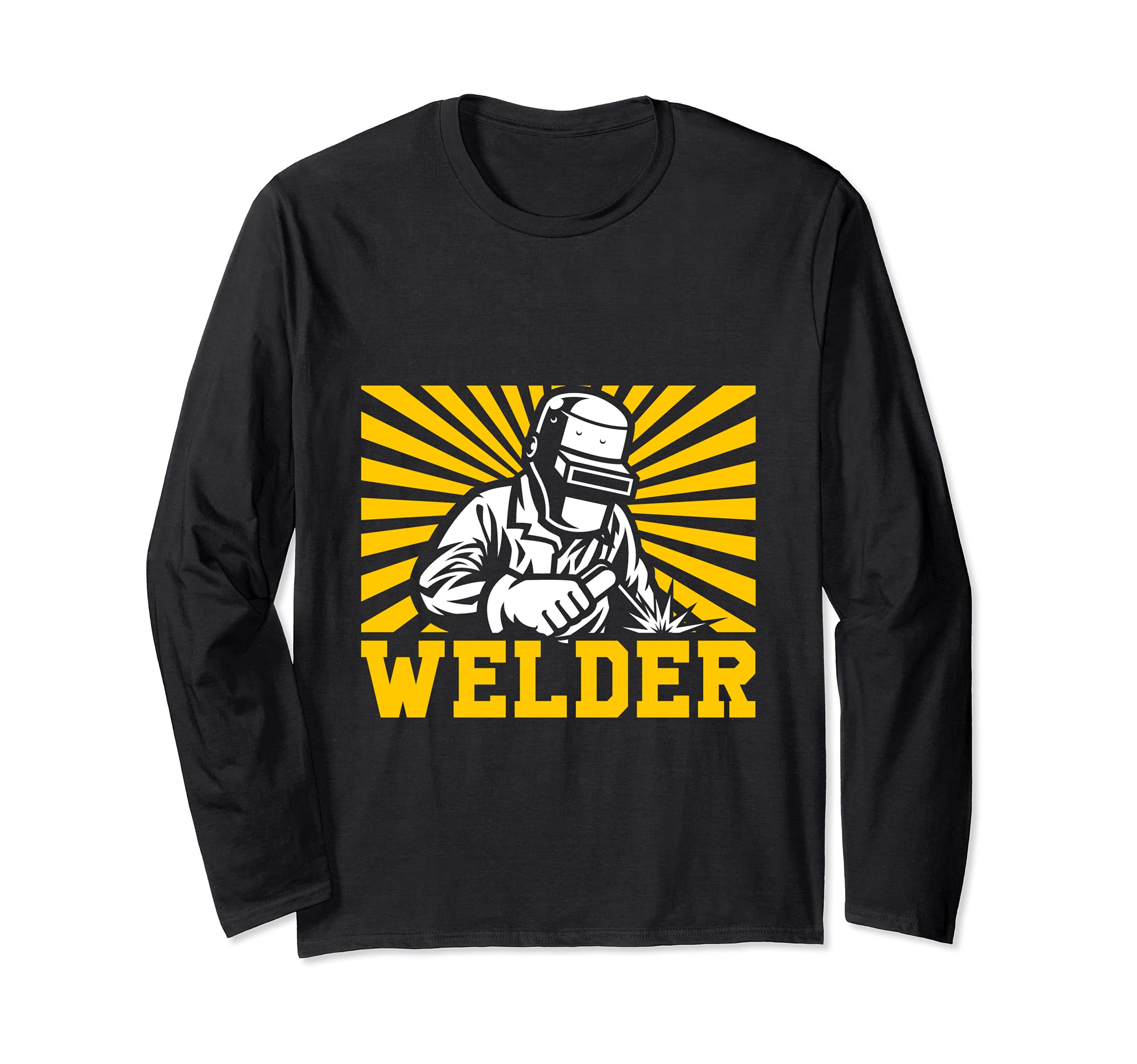 Welder Engineer Welding Fabrication Engineering Long Sleeve T-Shirt