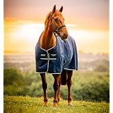 Horseware&reg; Amigo&reg; Ripstop 900D Turnout 0g - Witney Navy, 75 inches