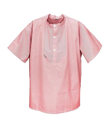 modAS Herren Sommer Fischerhemd Kurzarm