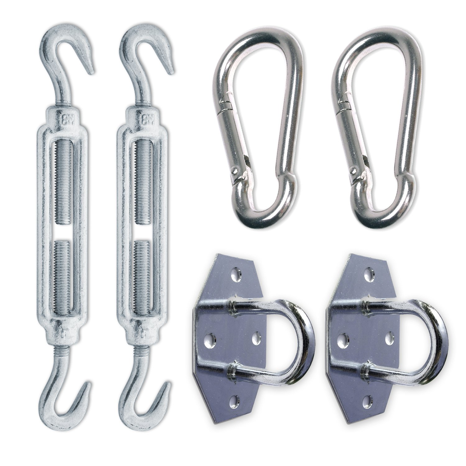 Corasol COR19SET3 Mounting Set No. 3 for 4–Eck Awning-Galvanised — image 1