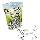 Country Brook Design - Metal Round Wide-Mouth Triglide Slides