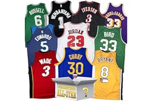 HOFSM.COM HALL OF FAME SPORTS MEMORABILIA All-Star Autographed/Signed Basketball Jersey Mystery Box with PSA JSA or Beckett COA