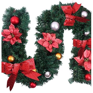 guirlande noel rouge et verte
