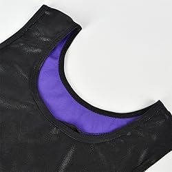 Ukyzddio Shiny Waves Metallic Athletic Dance