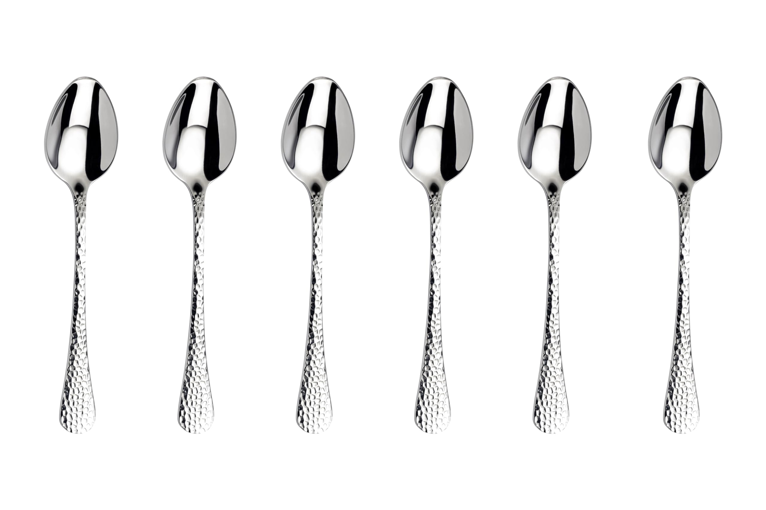 Arthur Price Avalon Box of 6 Tea Spoons, Silver