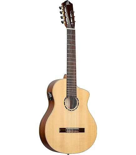 Amazon.com: Family Series Pro 7-String Solid Top Nylon Classical