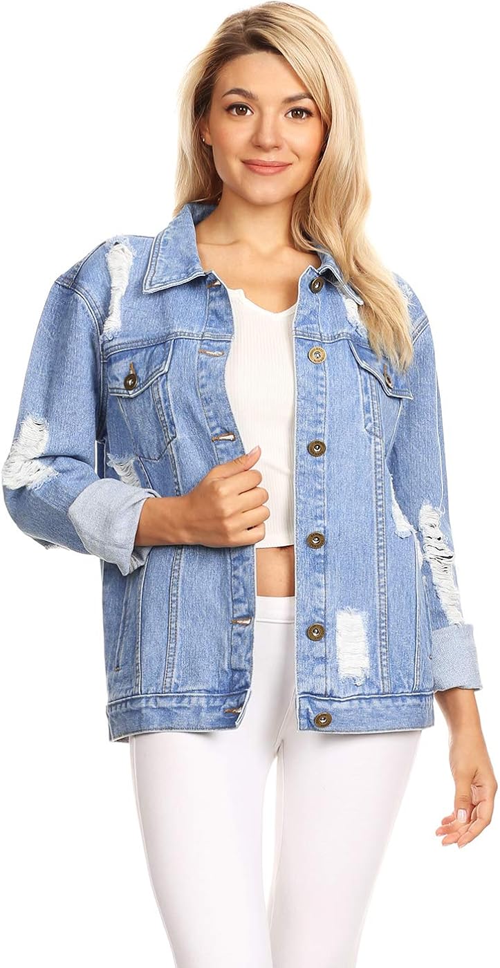scratch jeans jacket